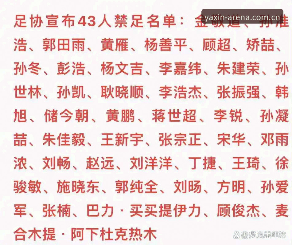 亚新体育怎么注册 了解足协禁足名单与足球生态的实用指南——从“亚新体育平台”看行业规范